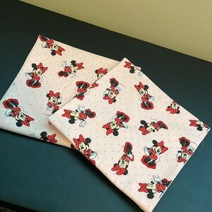 Handmade Minnie Mouse Pillowcases, 29.75”x20.25”, New